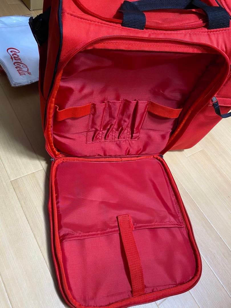 コカコーラ　キャンプグッズ　保冷付きバッグ　非売品