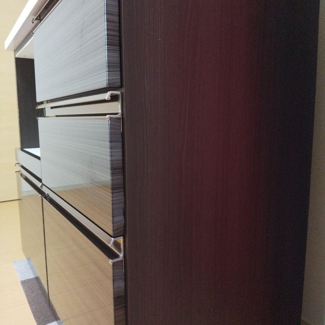 食器棚 キッチンボード キッチンカウンター カップボード 幅92cm