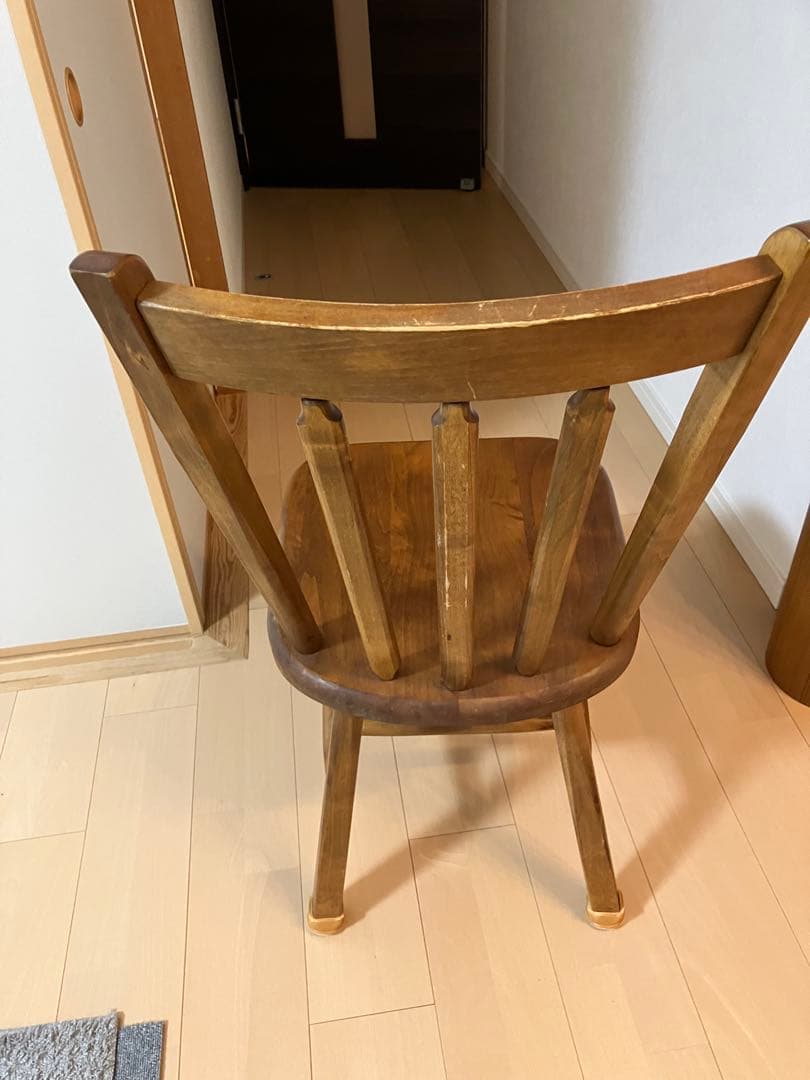 木製ダイニングテーブルセット