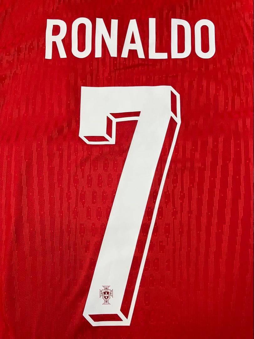 L*m様 ポルトガル語ロナウド選手用オーセンティックユニフォームvsフランス代表