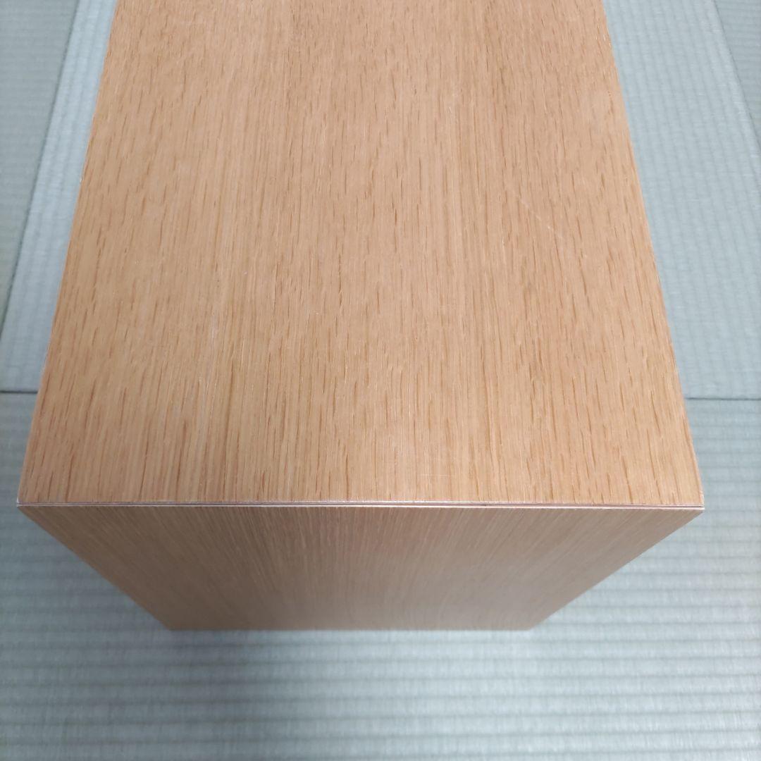 無印良品　コの字家具・積層合板・オーク材・幅７０×奥行３０×高さ３５ｃｍ