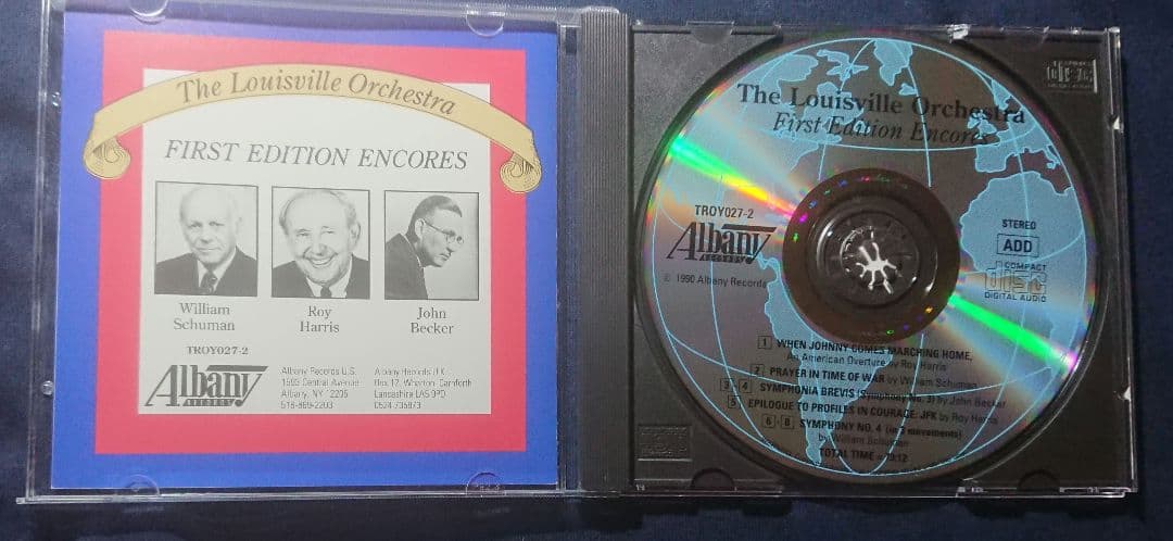 ルイヴィル管 アメリカ管弦楽作品集 2点セット