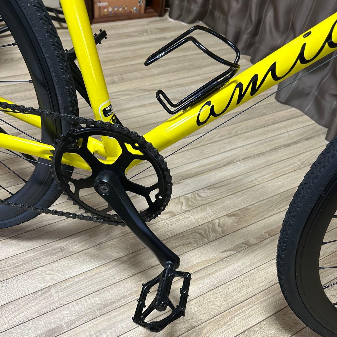 クロスバイク　460mm 700c イエロー