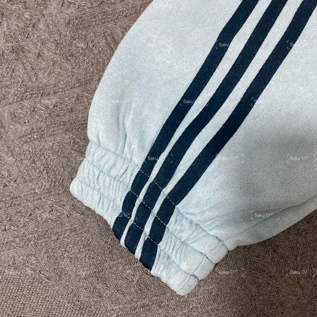 Adidas 中国限定 ライトブルー へび年 スポーツジャケット M サイズ-
