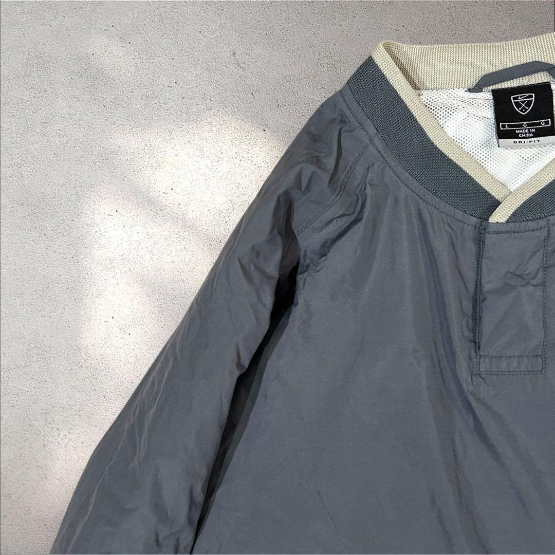Nike golf ナイロンプルオーバー　ピステ　古着　ヴィンテージ