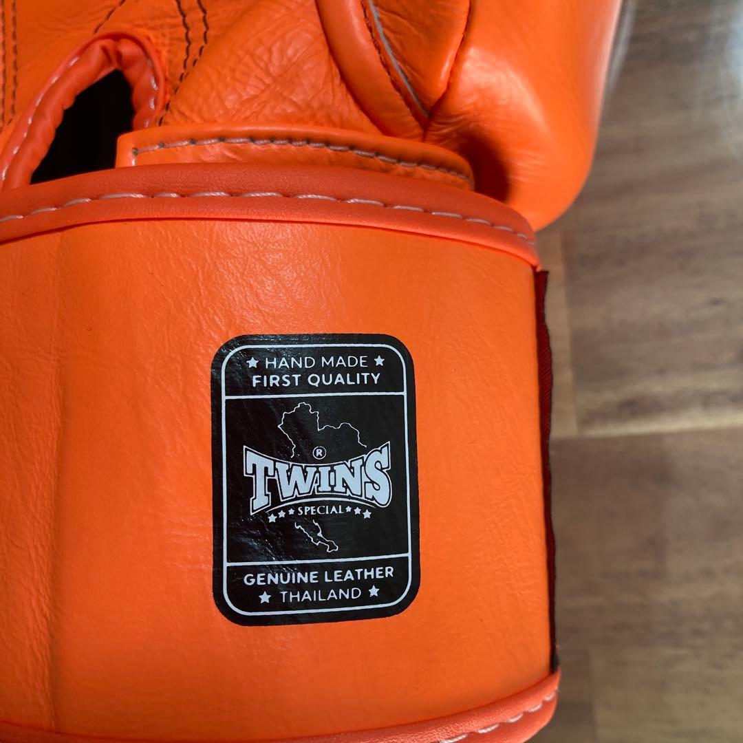 TWINS SPECIAL ボクシンググローブ 12oz オレンジ