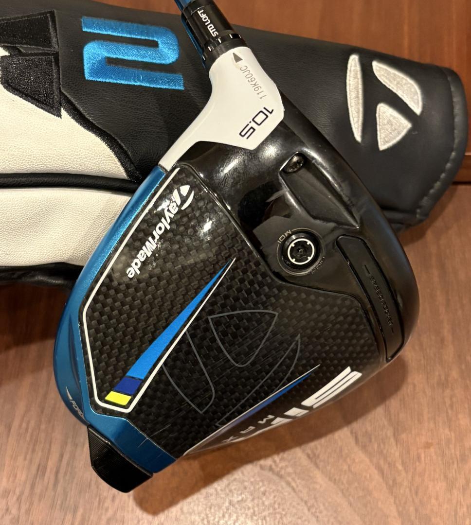左用 テーラーメイド SIM2 MAX ドライバー 10.5° FLEX-S