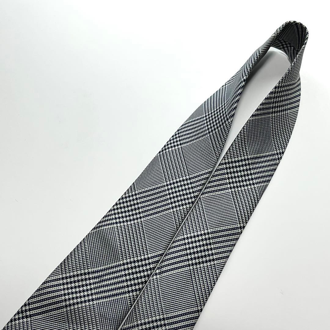 3477 バーバリーロンドン ネクタイ グレンチェック