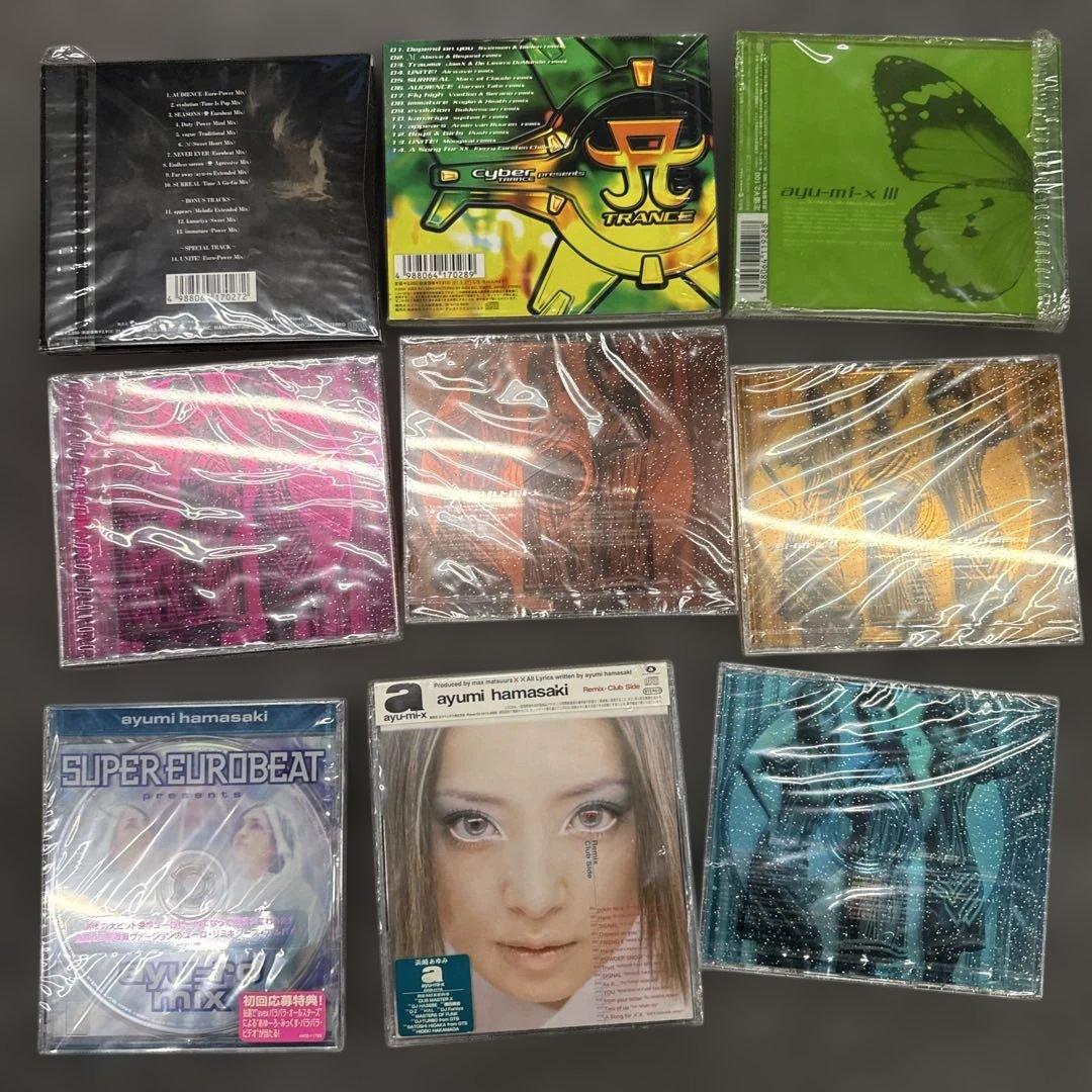 d*9様 浜崎あゆみ ayu-ro mix CDセット一部の外装には傷があります