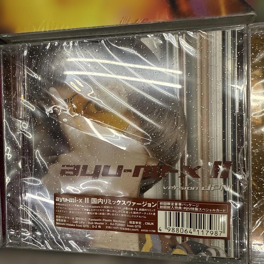 d*9様 浜崎あゆみ ayu-ro mix CDセット一部の外装には傷があります