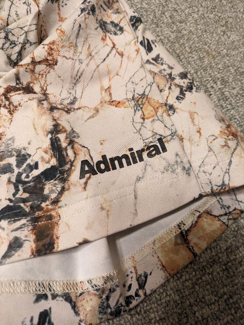 Admiral テニスウェア 大理石デザイン 上下セット