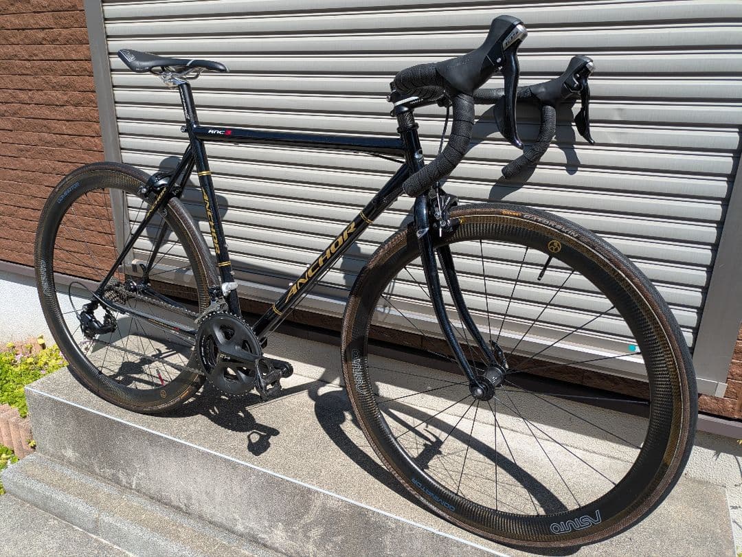 アンカー　RNC3 ロードバイク カーボンホイール　クロモリ