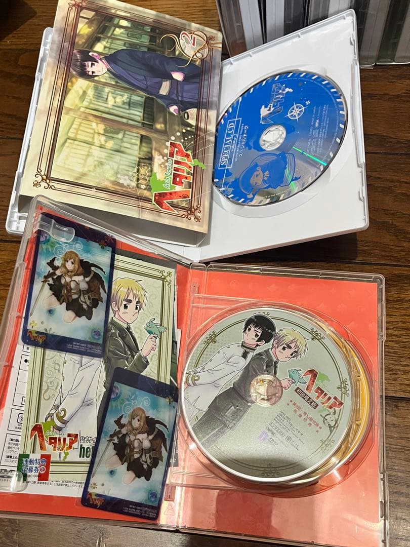 ヘタリア アニメDVD アニメイト限定版 セット まとめ 特典　14本