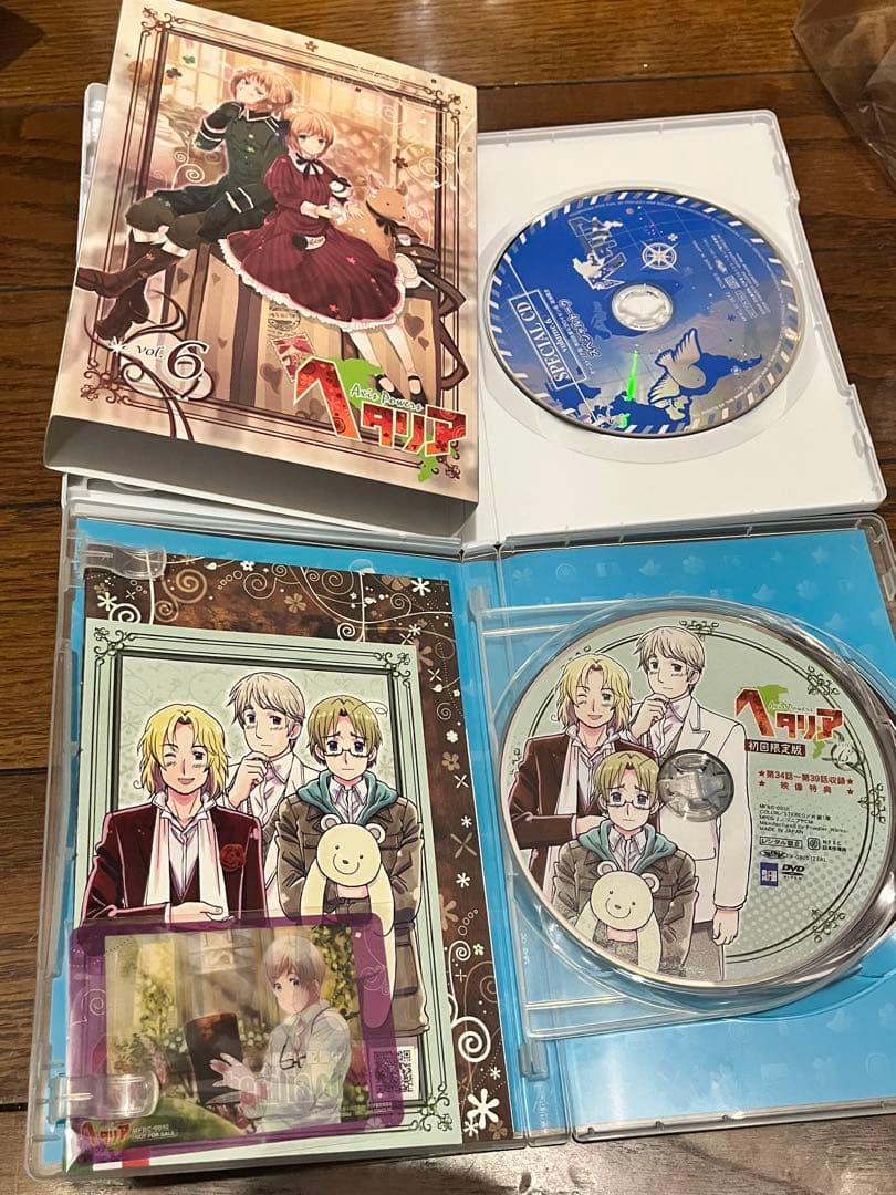 ヘタリア アニメDVD アニメイト限定版 セット まとめ 特典　14本