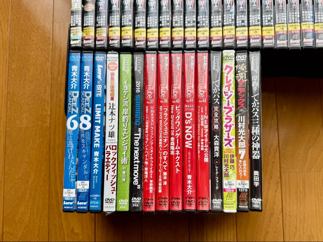 [最終値下]ルアーマガジン 陸王 DVD24巻+おまけ セット