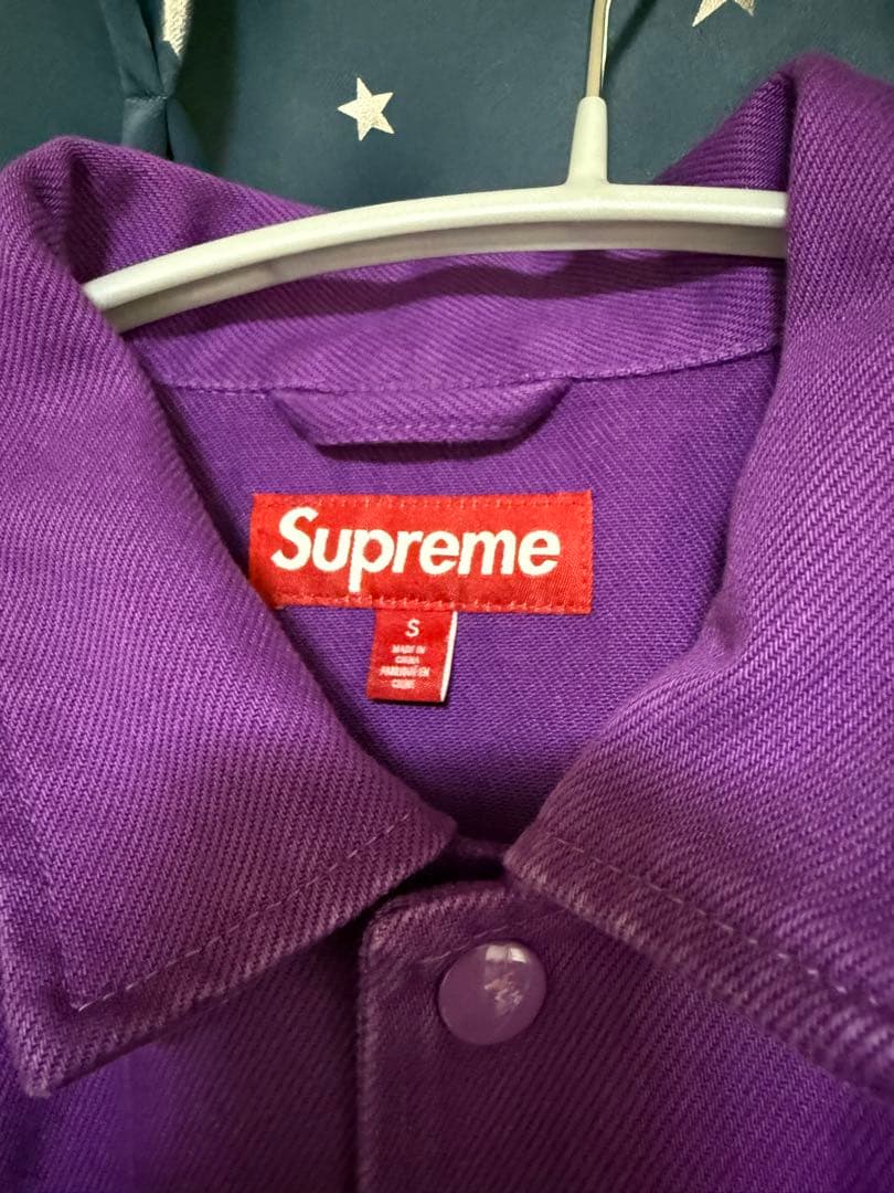 ジャケット・アウター Supreme ARC Denim Coaches Jacket Purple