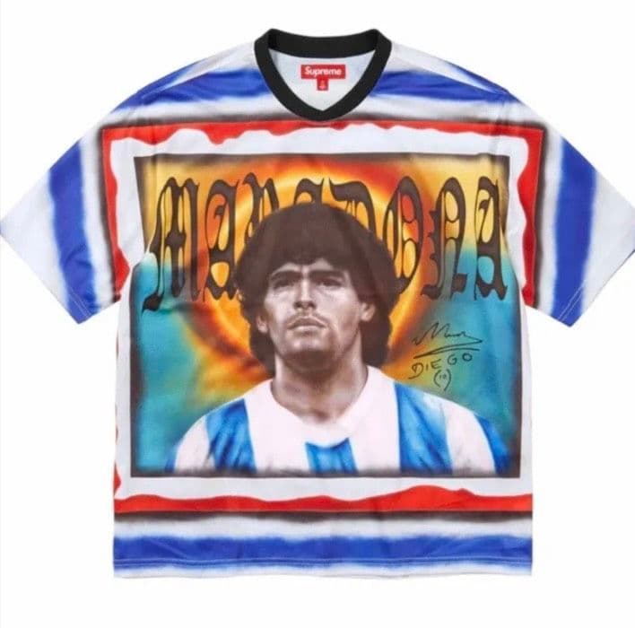 ウェア Supreme Maradona Soccer Jersey Multi