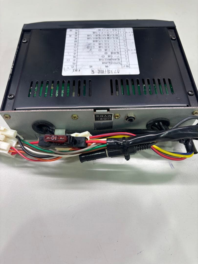 パトライト　サイレンアンプ