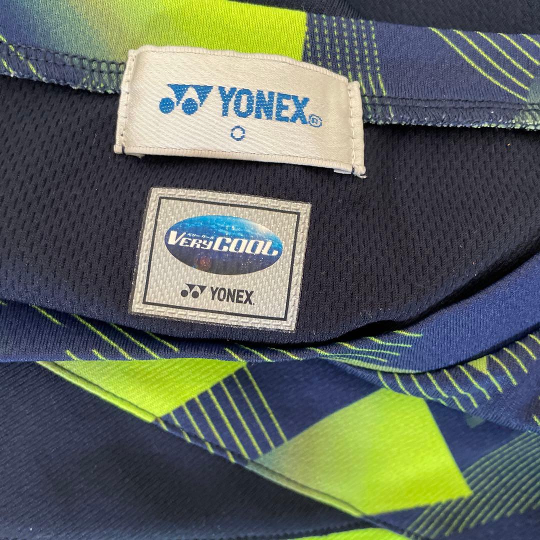 YONEX ユニフォーム　ネイビー/ライム