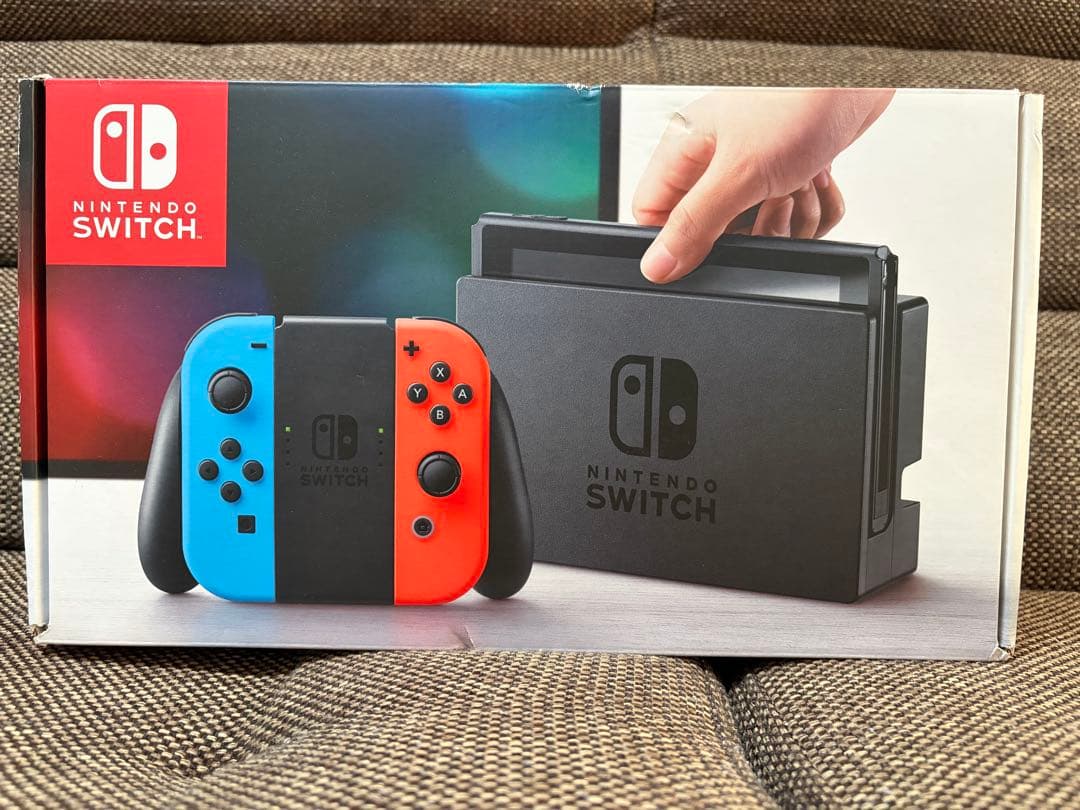 Nintendo Switch 本体+連コン青+ケース