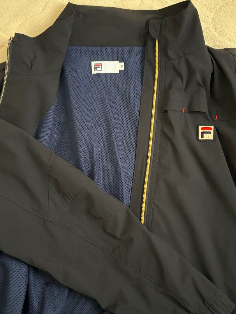 FILA ネイビー フルジップジャケット　レディースMサイズ