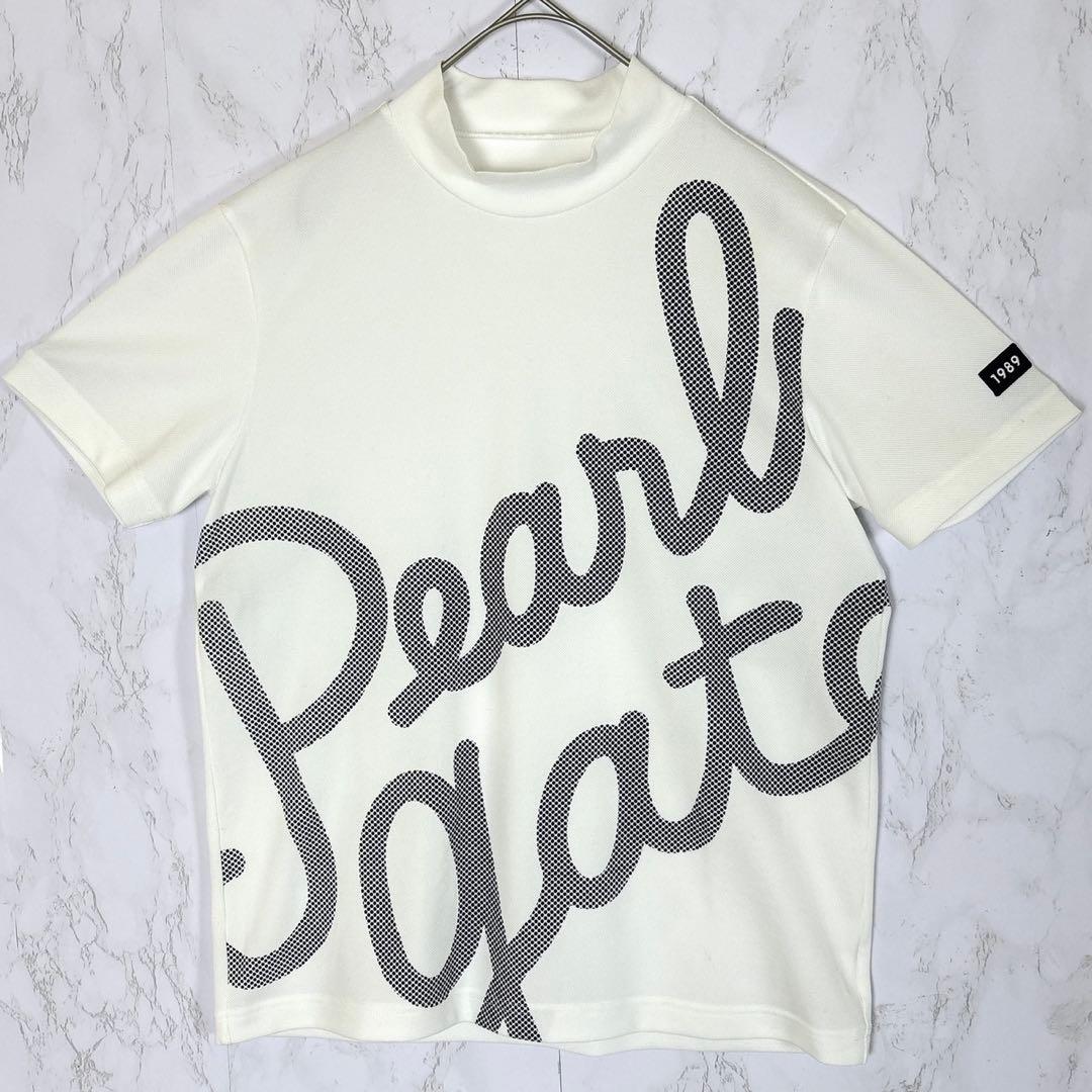 【即売れデザイン/極美品】パーリーゲイツ　全面ビッグロゴ　2023年製　tシャツ