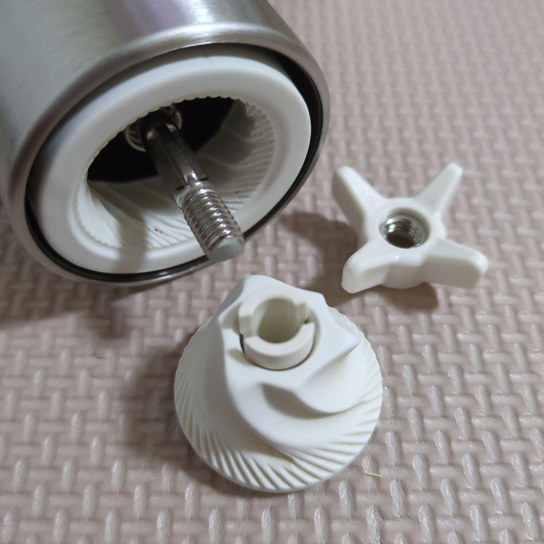 ポーレックス　コーヒーミル・Ⅱミニ、スノーピーク　コーヒードリッパー 焚火台型