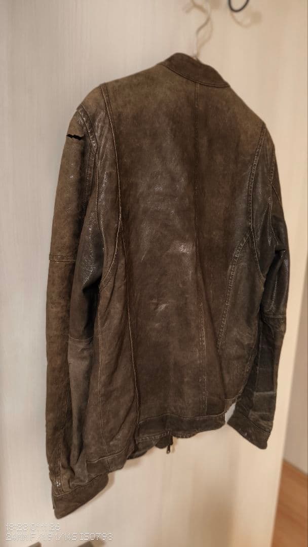 （値下げ）SETTING CRACKS ライダースジャケット