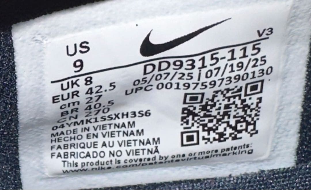 NIKE AIR JORDAN 1 LOW GOLF 27.0cm ①