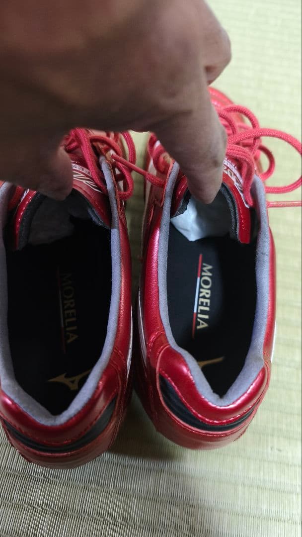 モレリア2 JAPAN 40th 26.0cm 人工芝の練習で30分慣らしのみ