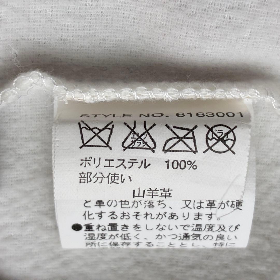 AVIREX アヴィレックス 本革 レザー切替 パーカー XL 美品 フード付き