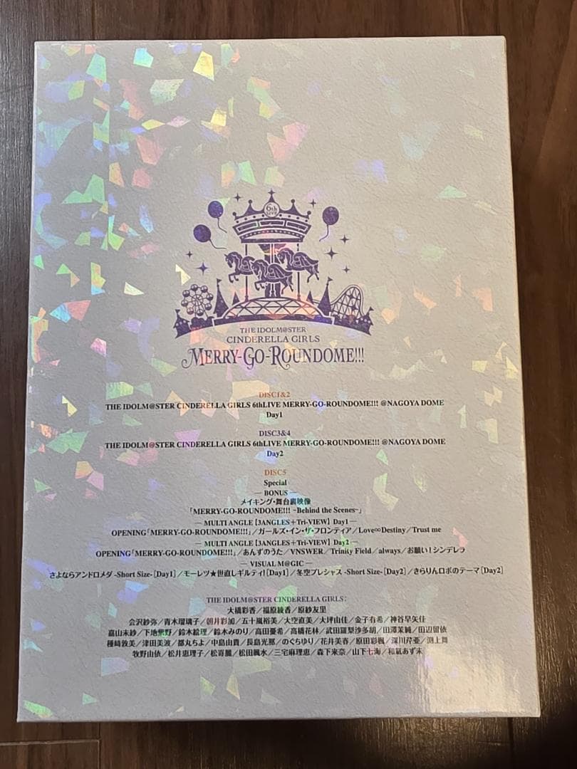アイマスシンデレラガールズ6thLIVE MERRYGOROUNDOME