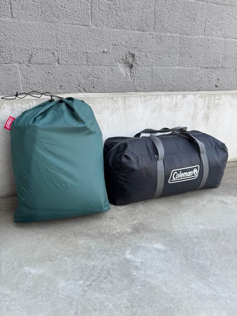 超美品説明書ありColemanトンネル2ルームLDX+&別売インナーマット付き