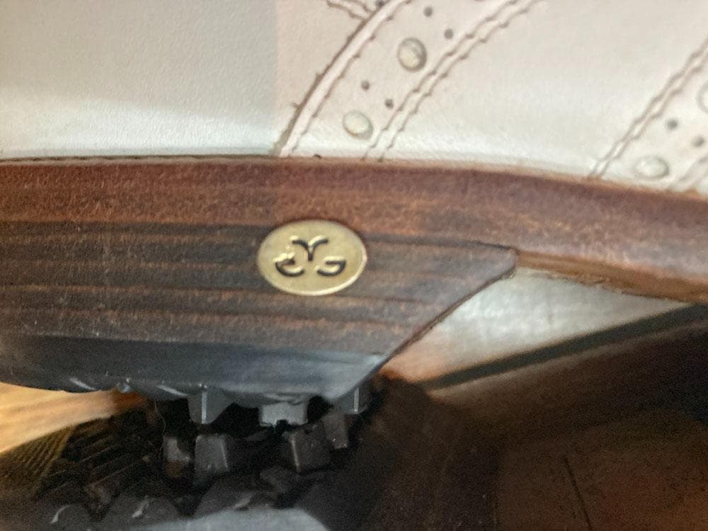 ウォルター・ジェヌイン（Walter Genuin）ゴルフシューズ白25.5