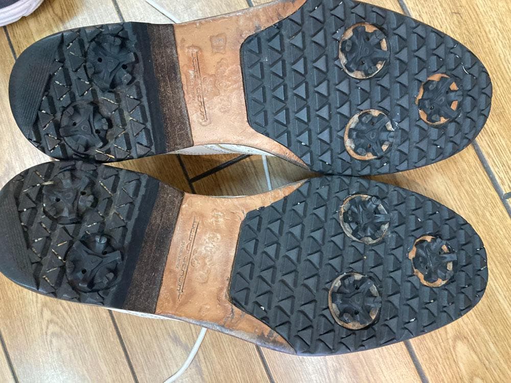 ウォルター・ジェヌイン（Walter Genuin）ゴルフシューズ白25.5