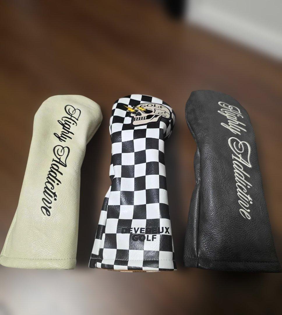 【総額18万超】DEVEREUX GOLF キャディバッグ＆ヘッドカバーセット