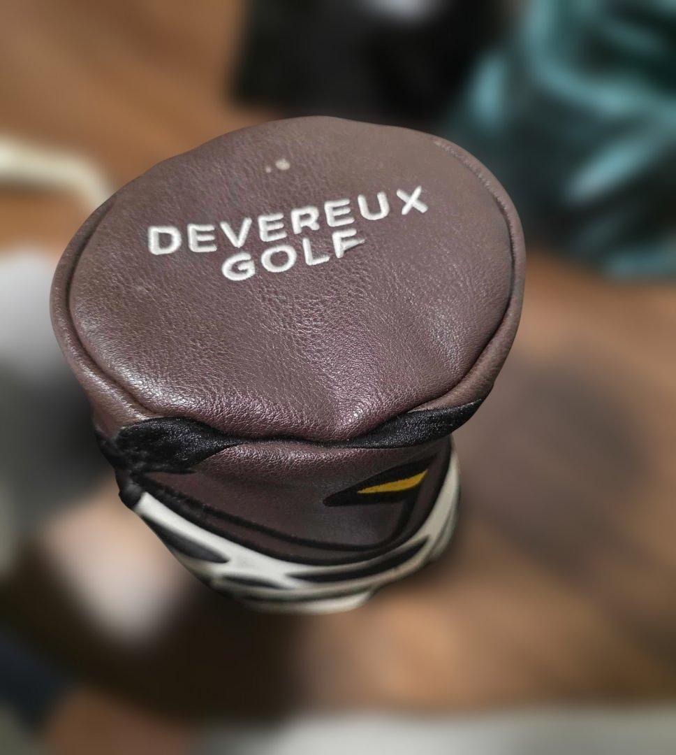 【総額18万超】DEVEREUX GOLF キャディバッグ＆ヘッドカバーセット