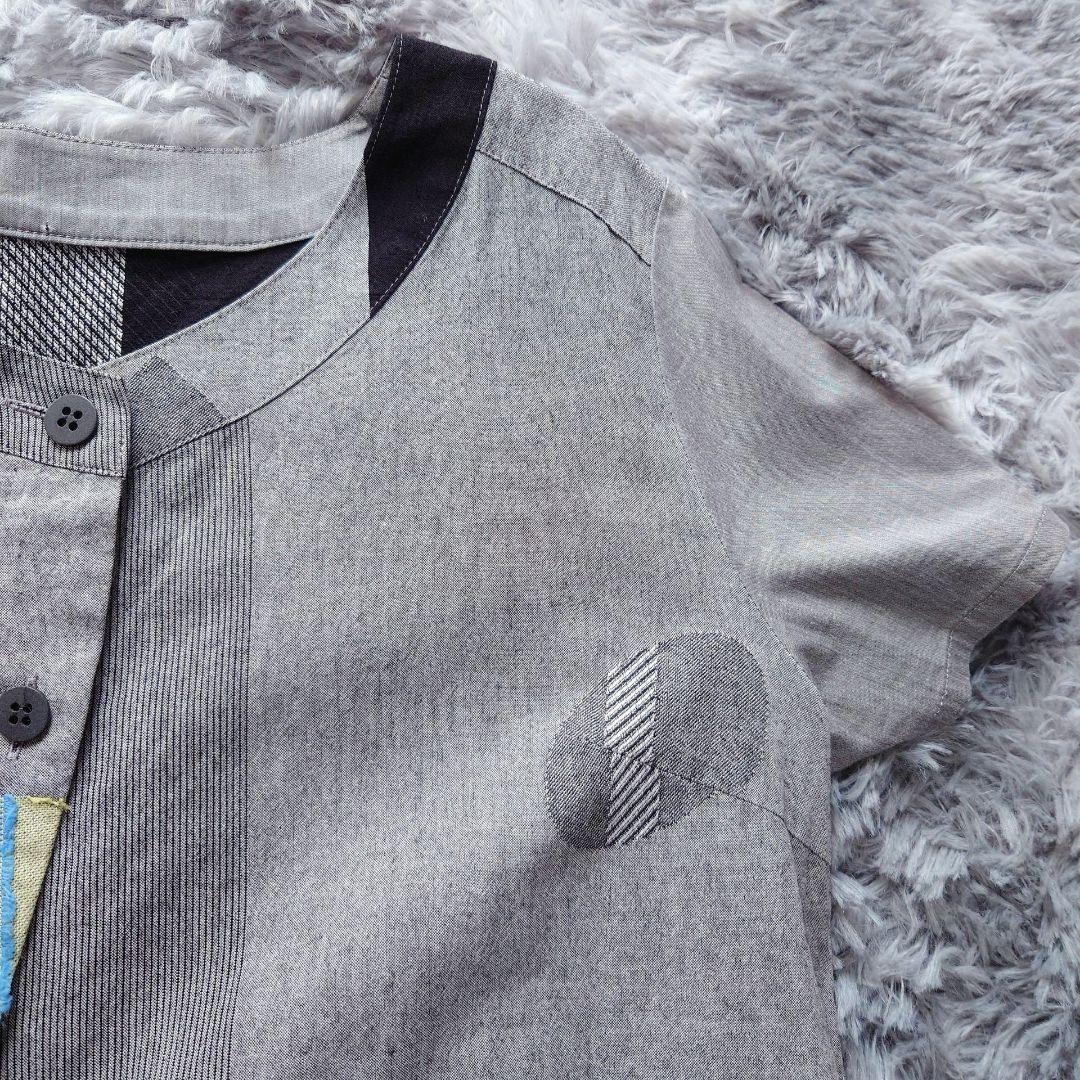 ジェニーギャルソン ロングワンピース パッチワーク