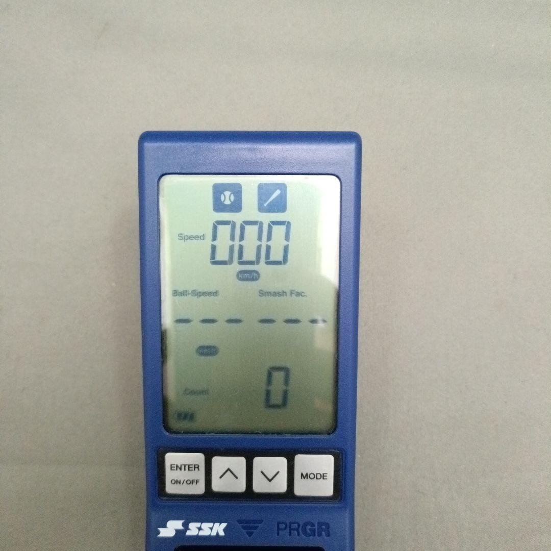 美品 SSK スピードテスター Ⅳ MST400 スピードガン 野球 球速測定器