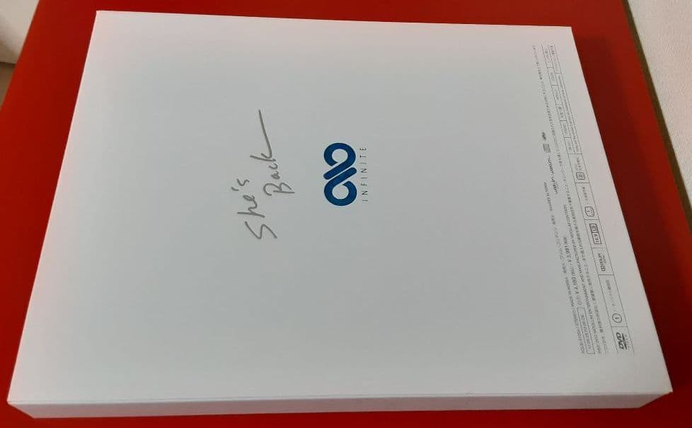 ソンヨル直筆サイン　INFINITE She's back