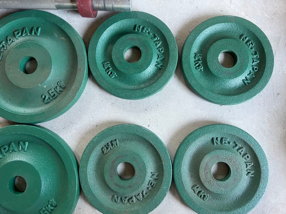 NEJAPAN バーベルセット NE JAPAN バーベルプレート