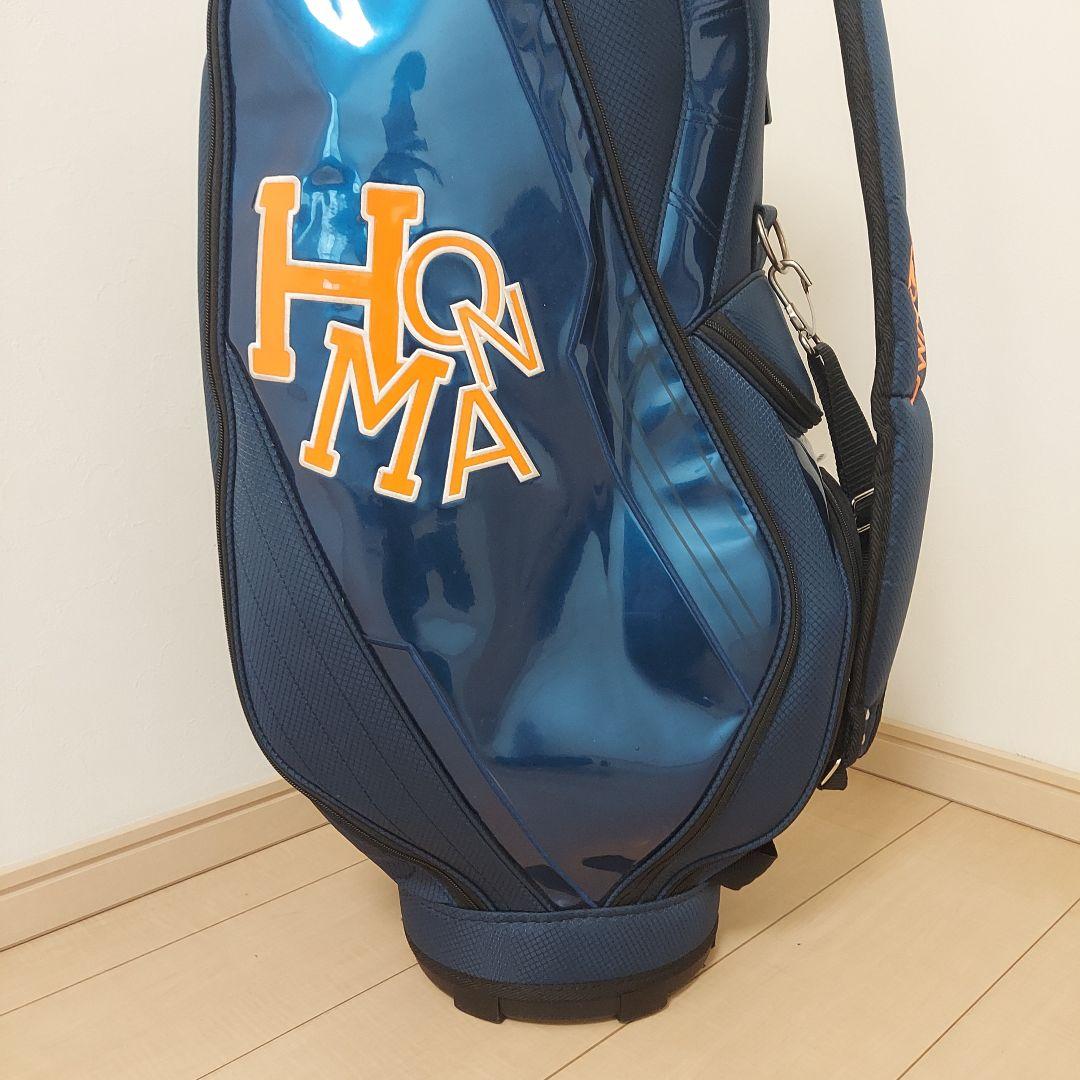 HONMA ホンマ キャディバッグ ネイビー/オレンジ ★美品