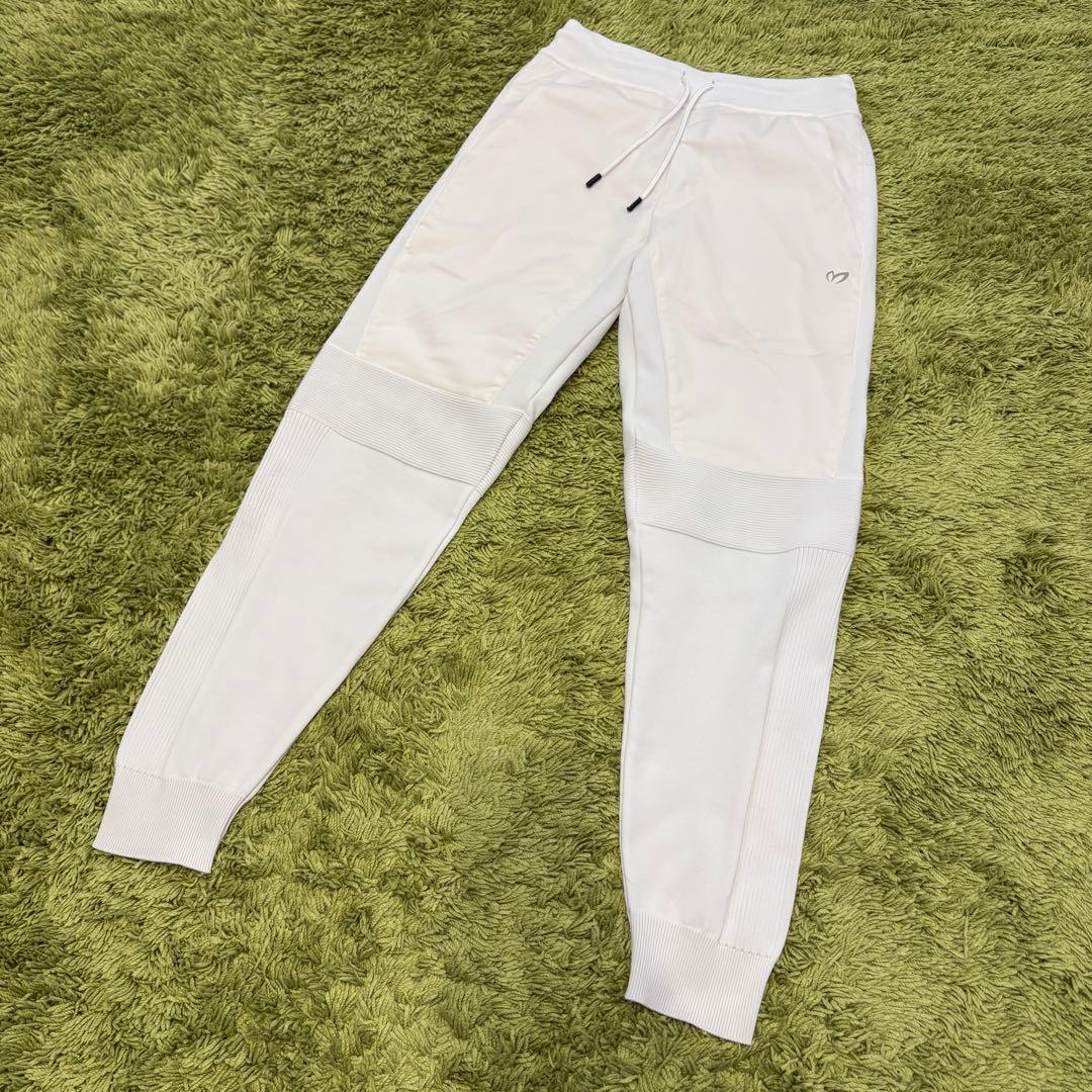 マスターバニーエディション ジョガーパンツ 異素材 レディース ホワイト 0