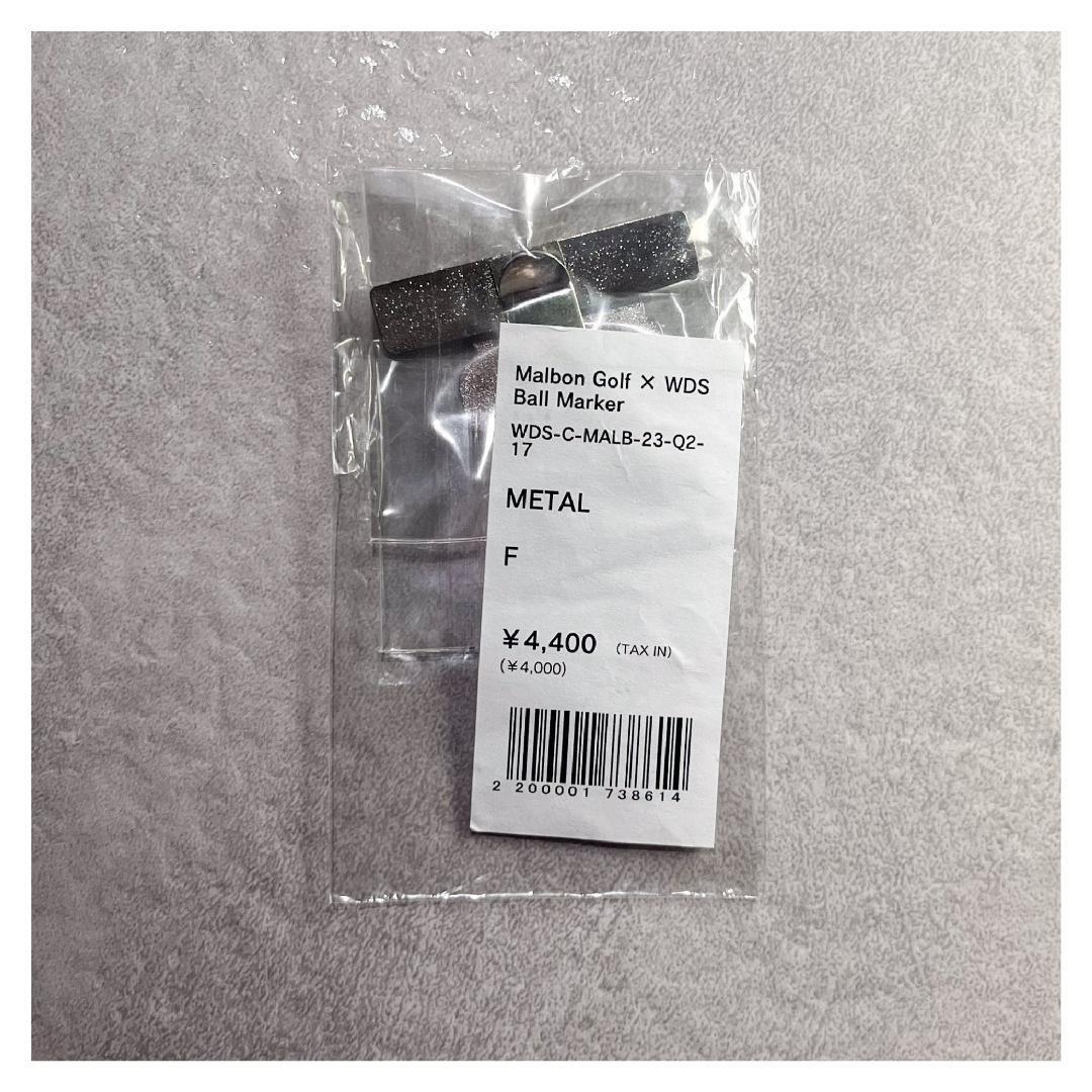 ラウンド用品・アクセサリー Malbon Golf X WDS Ball Marker
