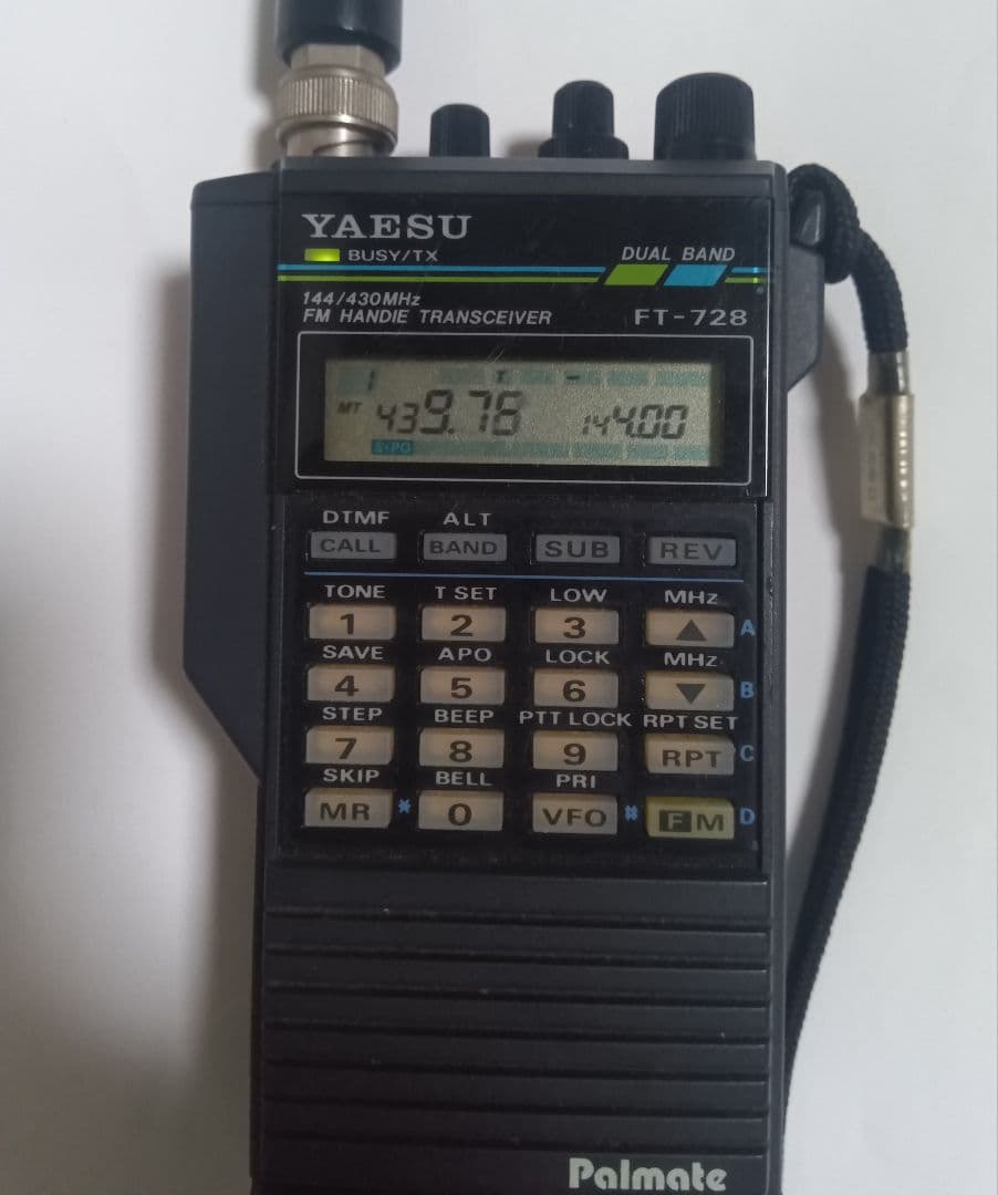 八重洲 FT-728 144/430MHz帯 デュアルバンド ハンディ ジャンク