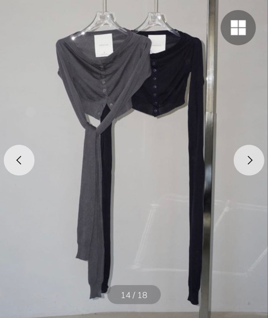 完売品　chuclla ニットビスチェ