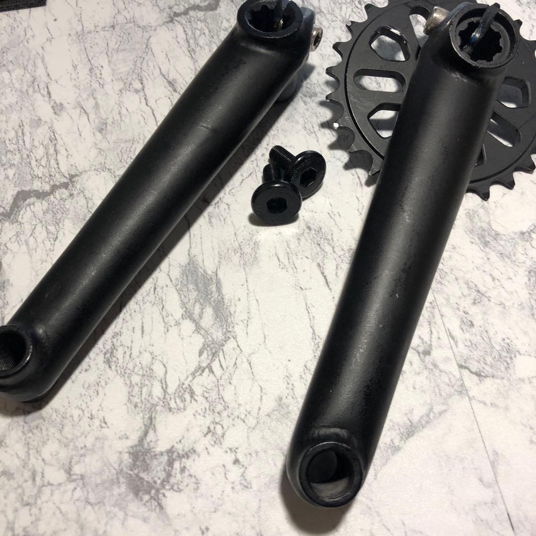 bmx クランクアーム フロントギアセット 25T未使用