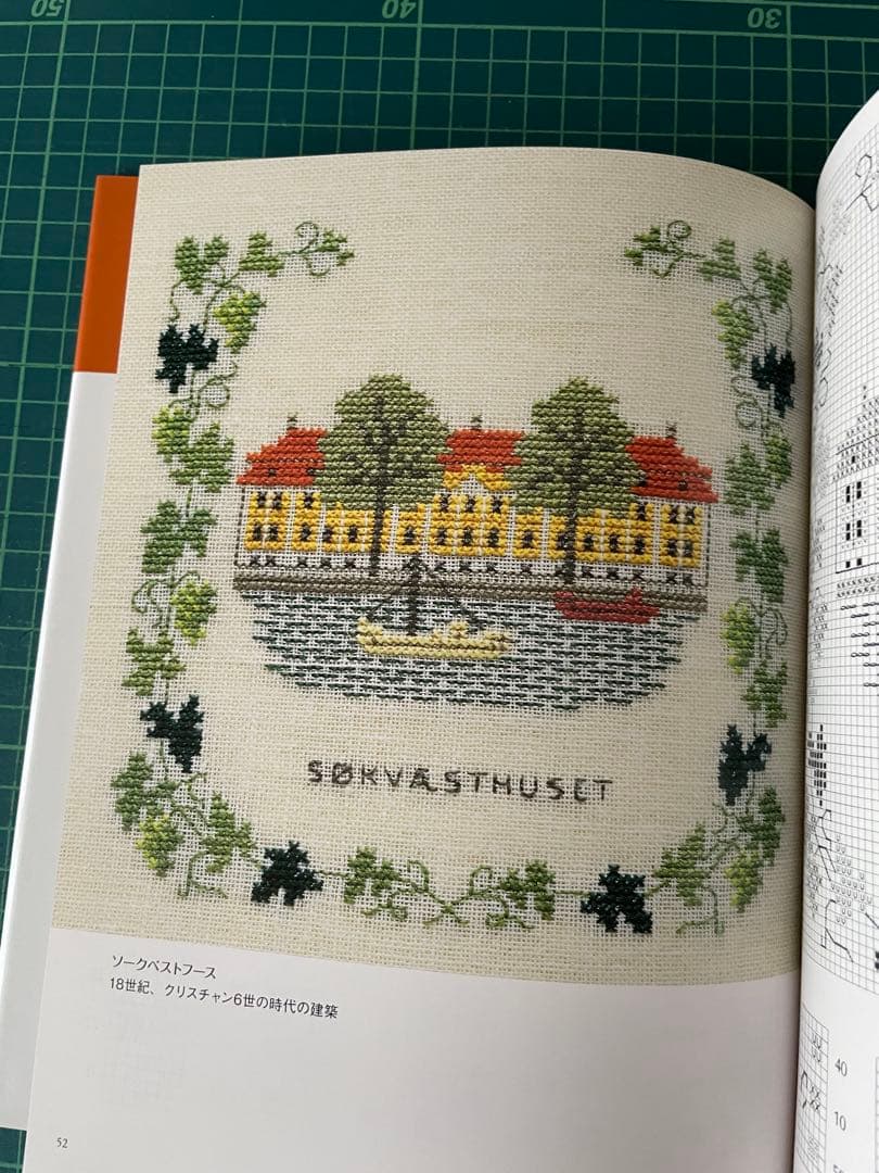 デンマークのクロスステッチ　復刻版セット
