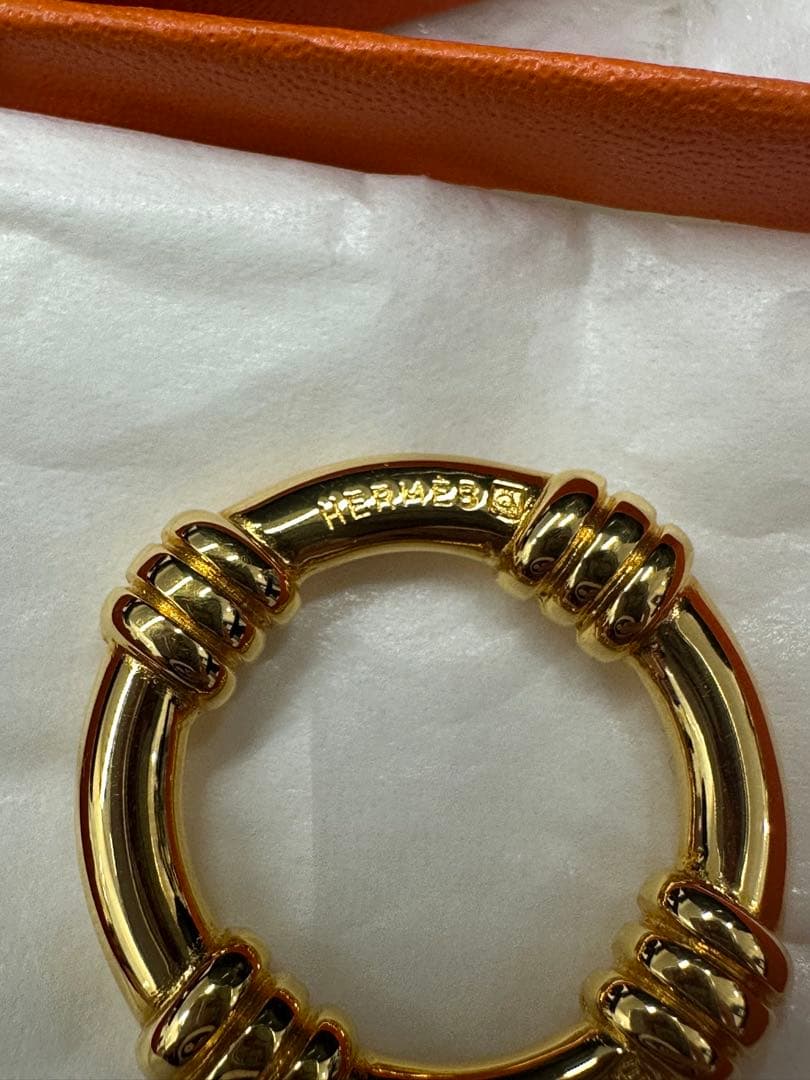 HERMES スカーフ留め　ブーエ　説明書付き