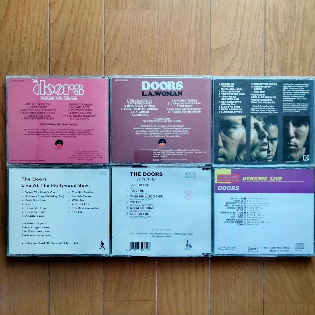 The Doors ドアーズ CD album アルバム 6枚